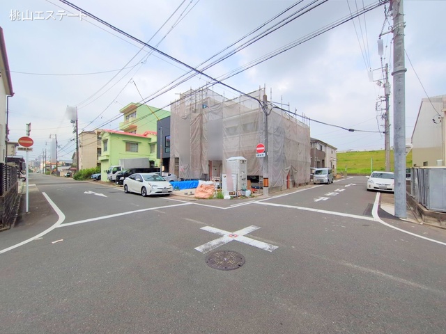 愛知県名古屋市中村区宿跡町3丁目の新築戸建て外構写真 2025年7月3日撮影