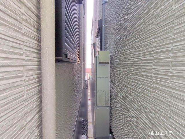 愛知県名古屋市中村区宿跡町3丁目の新築戸建て完成写真 2025年8月25日撮影