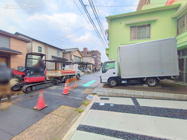 愛知県名古屋市中村区宿跡町3丁目の新築戸建て完成写真 2025年8月25日撮影