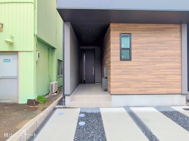 愛知県名古屋市中村区宿跡町3丁目の新築戸建て完成写真 2025年8月25日撮影
