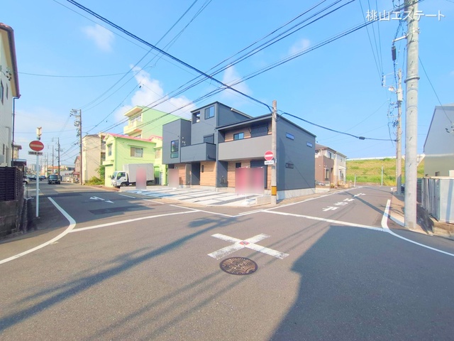 愛知県名古屋市中村区宿跡町3丁目の新築戸建て完成写真 2025年9月16日撮影