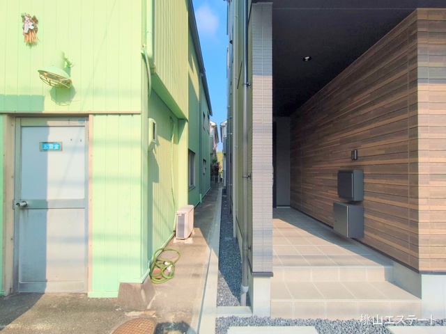 愛知県名古屋市中村区宿跡町3丁目の新築戸建て完成写真 2025年9月16日撮影