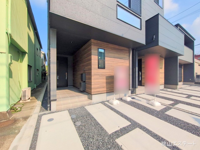 愛知県名古屋市中村区宿跡町3丁目の新築戸建て完成写真 2025年9月16日撮影