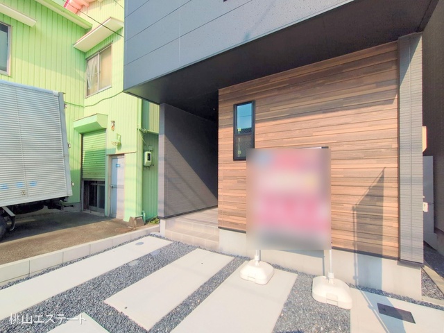 愛知県名古屋市中村区宿跡町3丁目の新築戸建て完成写真 2025年9月16日撮影