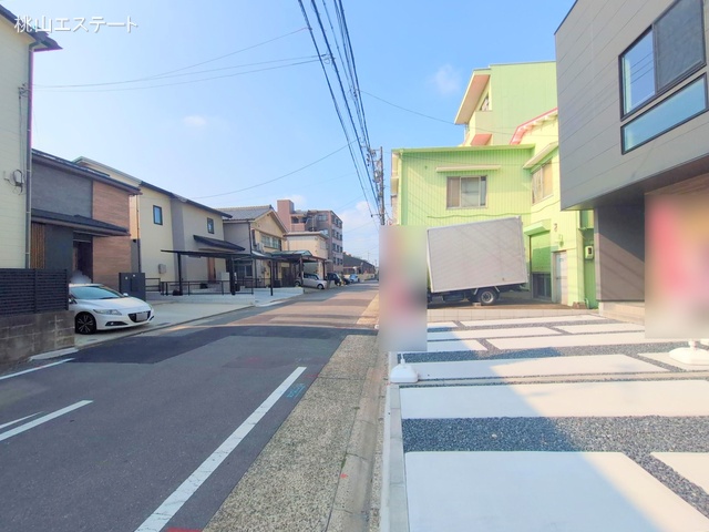 愛知県名古屋市中村区宿跡町3丁目の新築戸建て完成写真 2025年9月16日撮影