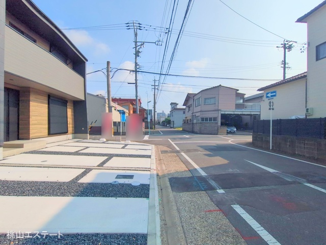 愛知県名古屋市中村区宿跡町3丁目の新築戸建て完成写真 2025年9月16日撮影