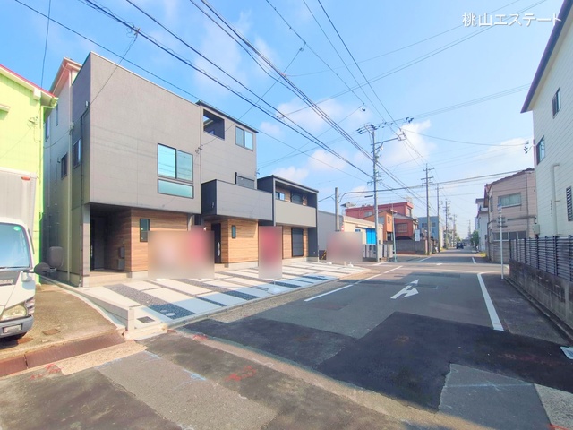 愛知県名古屋市中村区宿跡町3丁目の新築戸建て完成写真 2025年9月16日撮影