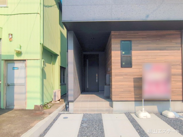 愛知県名古屋市中村区宿跡町3丁目の新築戸建て完成写真 2025年9月16日撮影