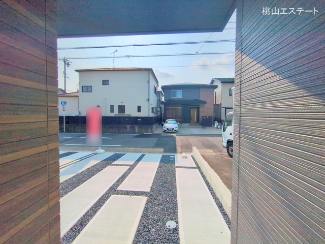 愛知県名古屋市中村区宿跡町3丁目の新築戸建て完成写真 2025年9月16日撮影