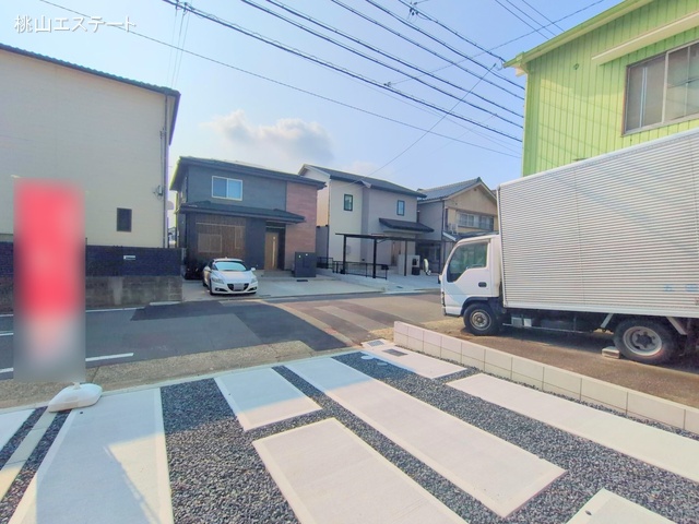 愛知県名古屋市中村区宿跡町3丁目の新築戸建て完成写真 2025年9月16日撮影