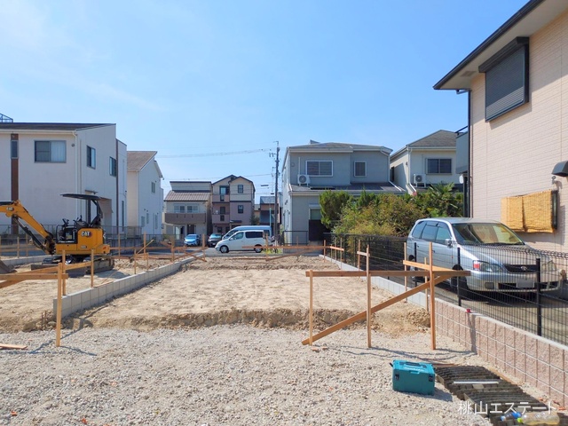 愛知県名古屋市名東区香流１丁目の新築戸建て基礎写真 2025年8月21日撮影