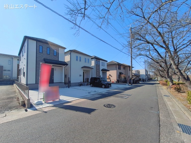 愛知県名古屋市名東区香流１丁目の新築戸建て完成写真 2026年2月3日撮影