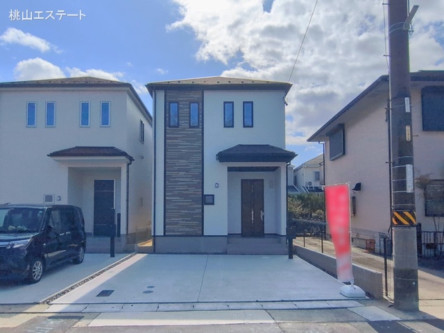 愛知県名古屋市名東区香流１丁目の新築戸建て完成写真 2026年2月16日撮影