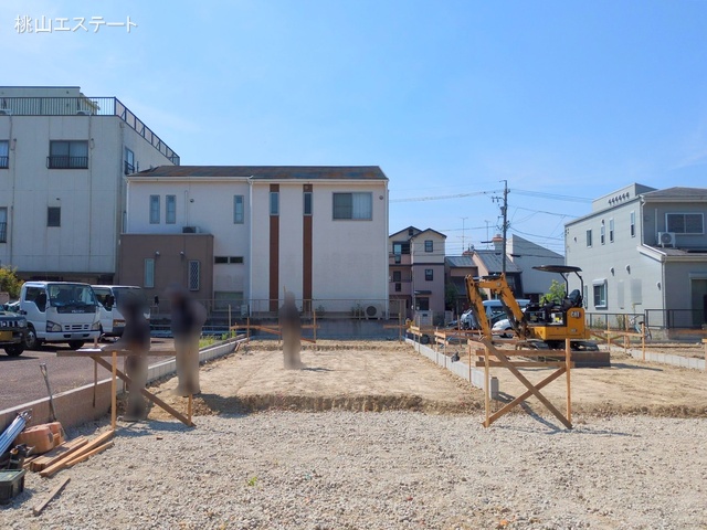 愛知県名古屋市名東区香流１丁目の新築戸建て基礎写真 2025年8月21日撮影