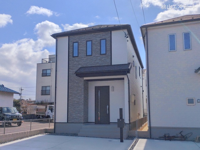 愛知県名古屋市名東区香流１丁目の新築戸建て完成写真 2026年2月16日撮影