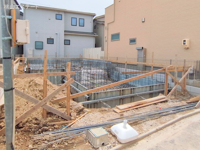 愛知県名古屋市中川区打出1丁目の新築戸建て基礎写真 2025年5月18日撮影