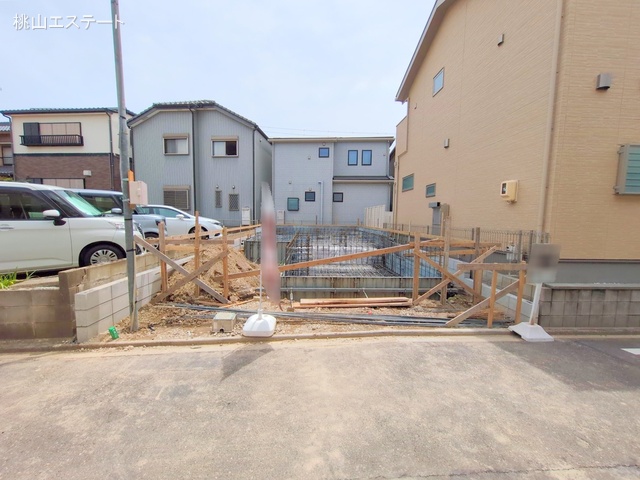 愛知県名古屋市中川区打出1丁目の新築戸建て基礎写真 2025年5月18日撮影