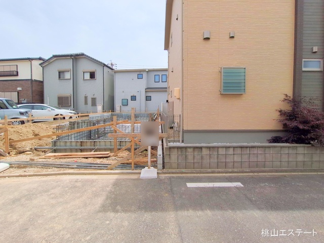 愛知県名古屋市中川区打出1丁目の新築戸建て基礎写真 2025年5月18日撮影