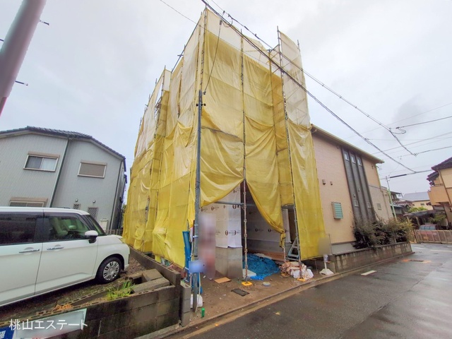 愛知県名古屋市中川区打出1丁目の新築戸建てシート写真 2025年7月16日撮影