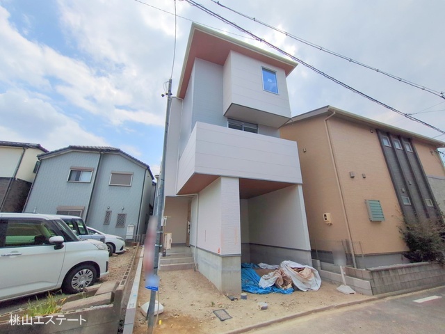 愛知県名古屋市中川区打出1丁目の新築戸建て外構写真 2025年8月4日撮影
