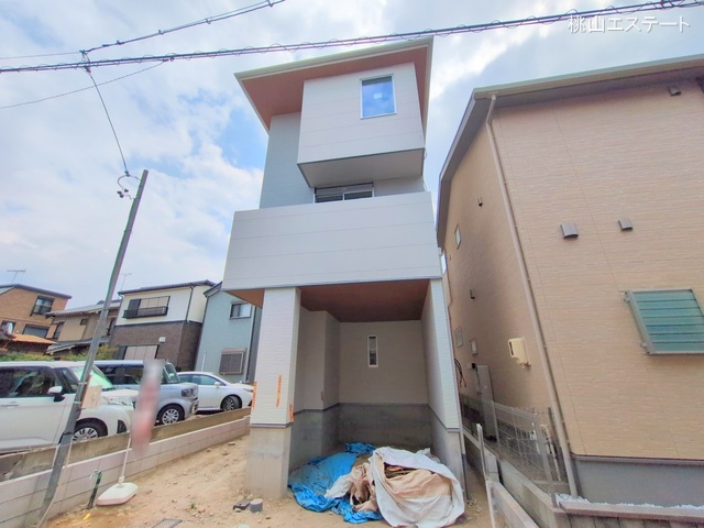 愛知県名古屋市中川区打出1丁目の新築戸建て外構写真 2025年8月4日撮影