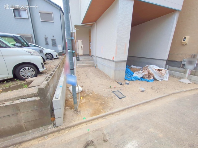 愛知県名古屋市中川区打出1丁目の新築戸建て外構写真 2025年8月4日撮影