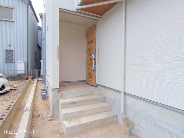 愛知県名古屋市中川区打出1丁目の新築戸建て外構写真 2025年8月4日撮影