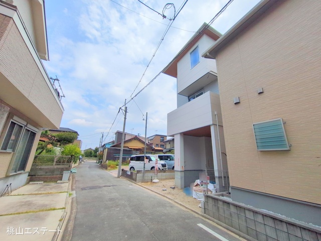 愛知県名古屋市中川区打出1丁目の新築戸建て外構写真 2025年8月4日撮影