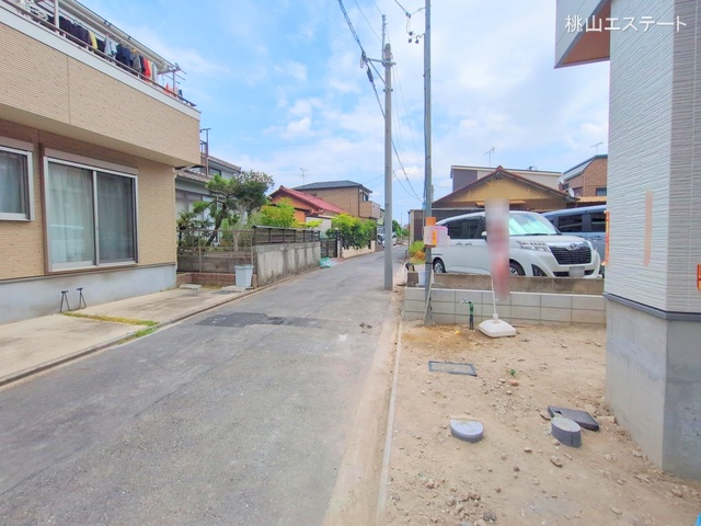 愛知県名古屋市中川区打出1丁目の新築戸建て外構写真 2025年8月4日撮影