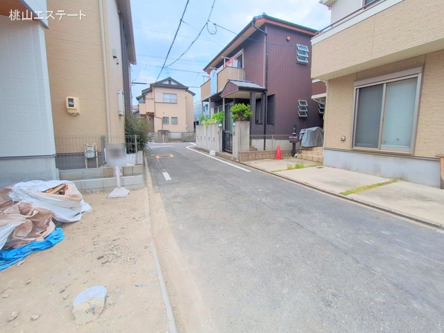 愛知県名古屋市中川区打出1丁目の新築戸建て外構写真 2025年8月4日撮影