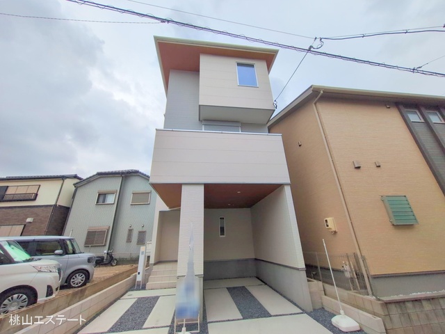 愛知県名古屋市中川区打出1丁目の新築戸建て完成写真 2025年9月3日撮影
