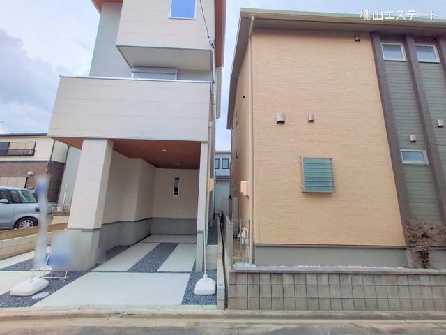 愛知県名古屋市中川区打出1丁目の新築戸建て完成写真 2025年9月3日撮影