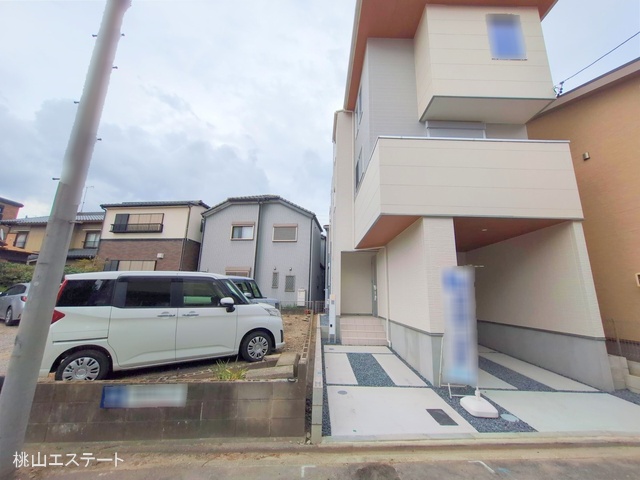 愛知県名古屋市中川区打出1丁目の新築戸建て完成写真 2025年9月3日撮影