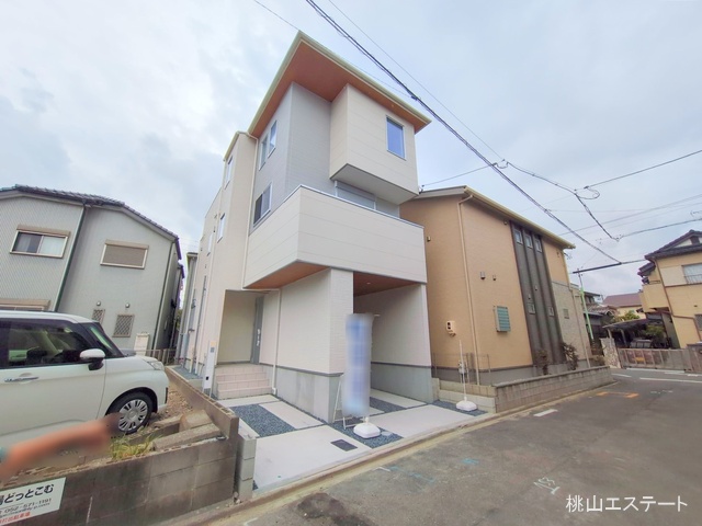 愛知県名古屋市中川区打出1丁目の新築戸建て完成写真 2025年9月3日撮影