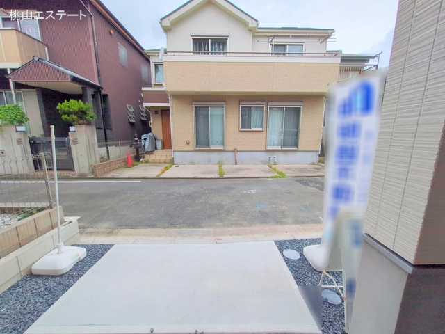 愛知県名古屋市中川区打出1丁目の新築戸建て完成写真 2025年9月3日撮影