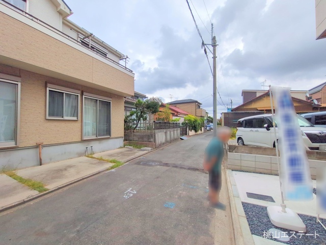 愛知県名古屋市中川区打出1丁目の新築戸建て完成写真 2025年9月3日撮影