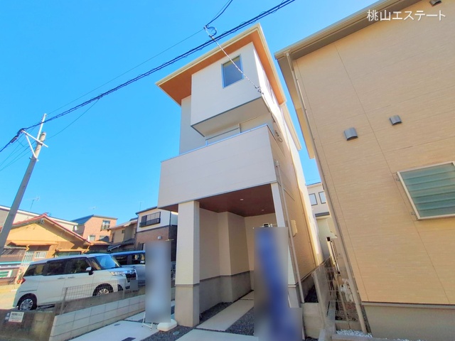 愛知県名古屋市中川区打出1丁目の新築戸建て完成写真 2025年10月8日撮影
