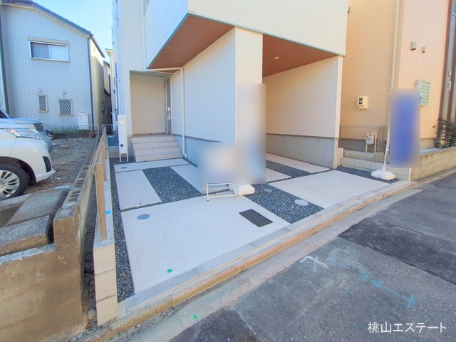 愛知県名古屋市中川区打出1丁目の新築戸建て完成写真 2025年10月8日撮影