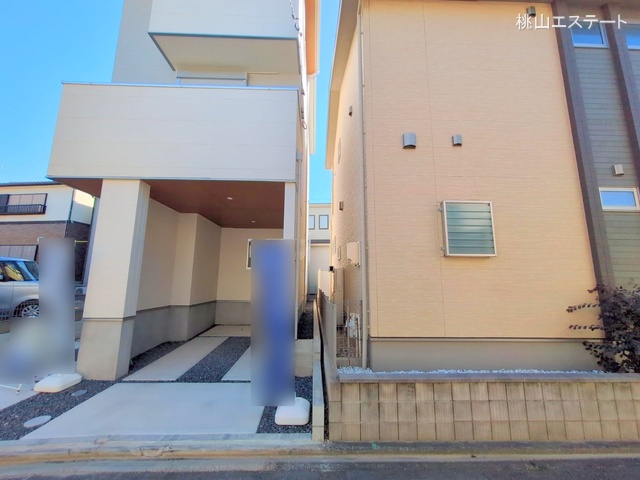 愛知県名古屋市中川区打出1丁目の新築戸建て完成写真 2025年10月8日撮影