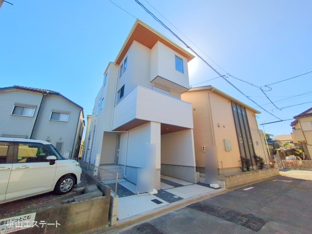 愛知県名古屋市中川区打出1丁目の新築戸建て完成写真 2025年10月8日撮影