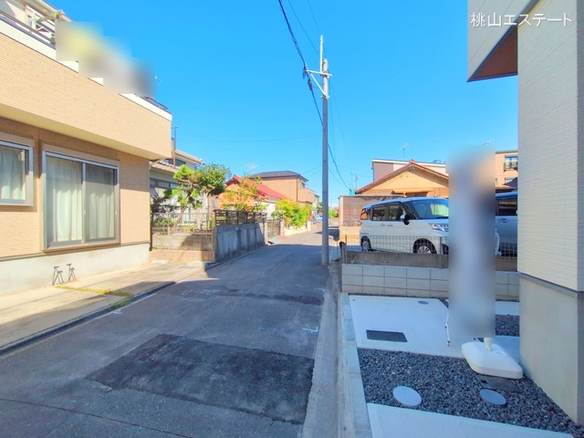 愛知県名古屋市中川区打出1丁目の新築戸建て完成写真 2025年10月8日撮影