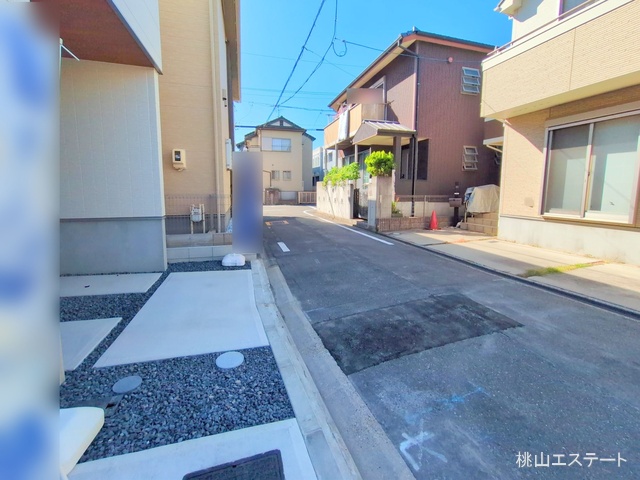 愛知県名古屋市中川区打出1丁目の新築戸建て完成写真 2025年10月8日撮影