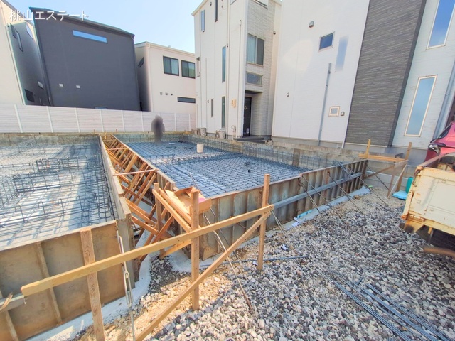 愛知県名古屋市瑞穂区松月町3丁目の新築戸建て基礎写真 2025年5月19日撮影