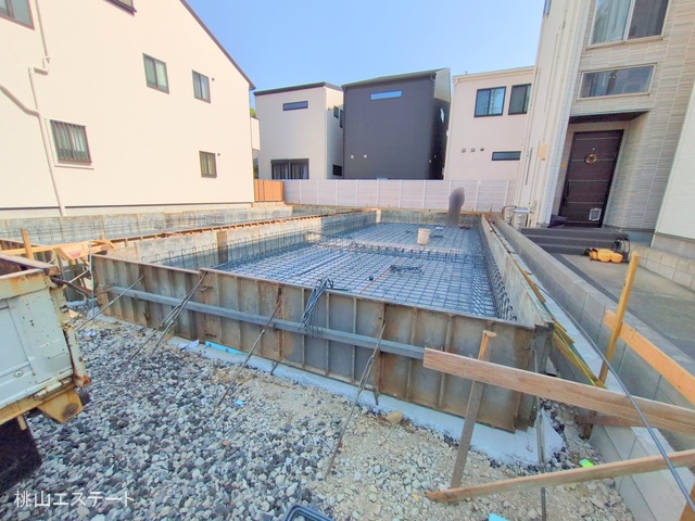 愛知県名古屋市瑞穂区松月町3丁目の新築戸建て基礎写真 2025年5月19日撮影