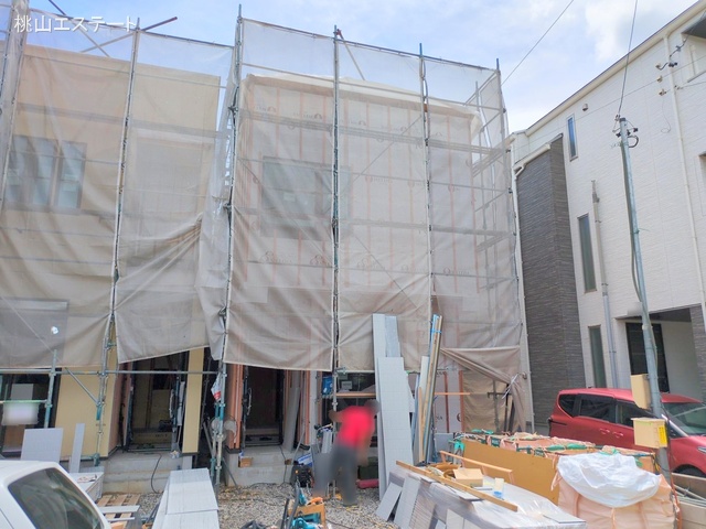 愛知県名古屋市瑞穂区松月町3丁目の新築戸建てシート写真 2025年7月13日撮影