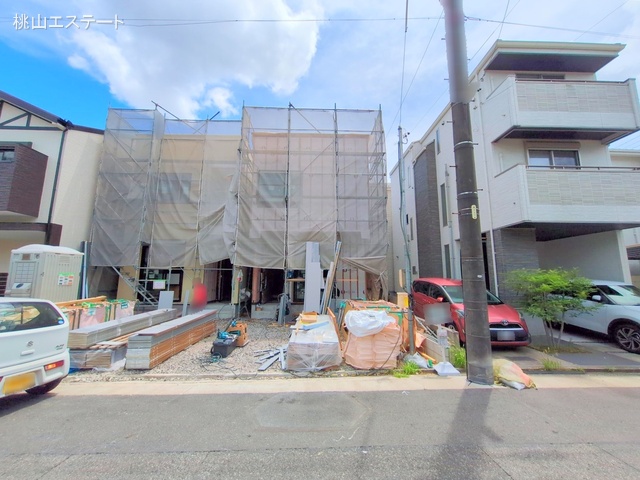 愛知県名古屋市瑞穂区松月町3丁目の新築戸建てシート写真 2025年7月13日撮影