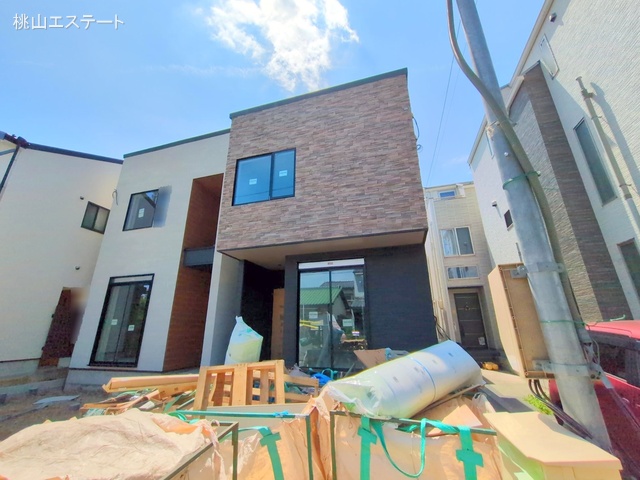 愛知県名古屋市瑞穂区松月町3丁目の新築戸建て外構写真 2025年8月5日撮影