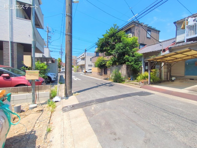 愛知県名古屋市瑞穂区松月町3丁目の新築戸建て外構写真 2025年8月5日撮影