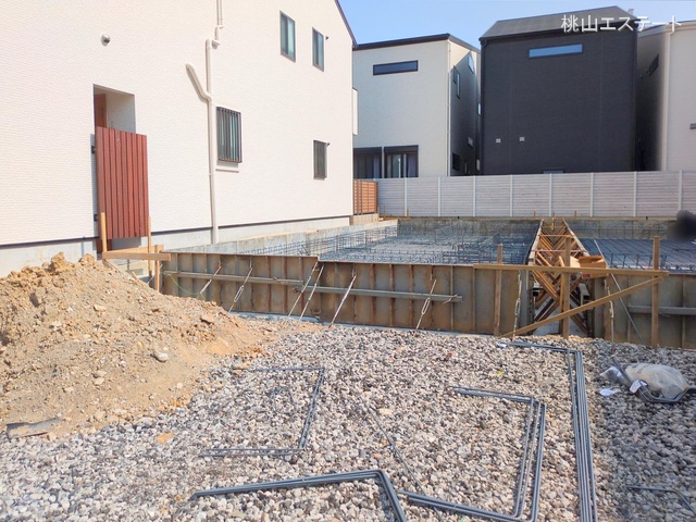 愛知県名古屋市瑞穂区松月町3丁目の新築戸建て基礎写真 2025年5月19日撮影