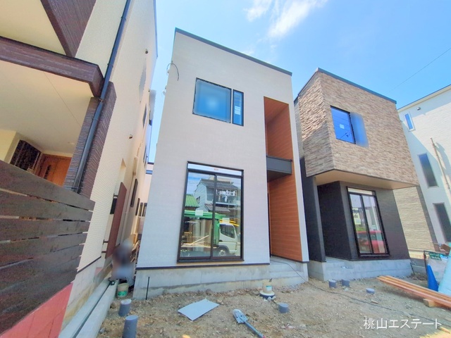愛知県名古屋市瑞穂区松月町3丁目の新築戸建て外構写真 2025年8月5日撮影